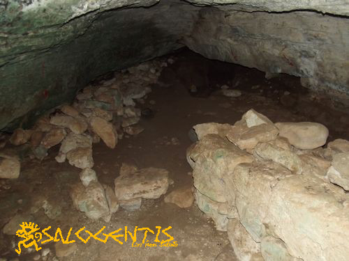 Grotta Montani, interno