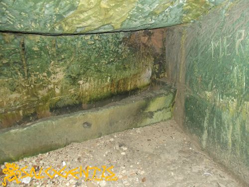 Cripta di Roca Vecchia - "giacitoio dell'eremita"