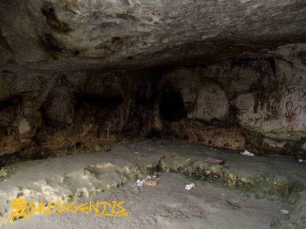 Grotta di San Cristoforo, interno