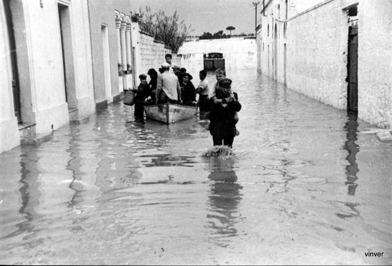 Foto alluvione Presicce del '57