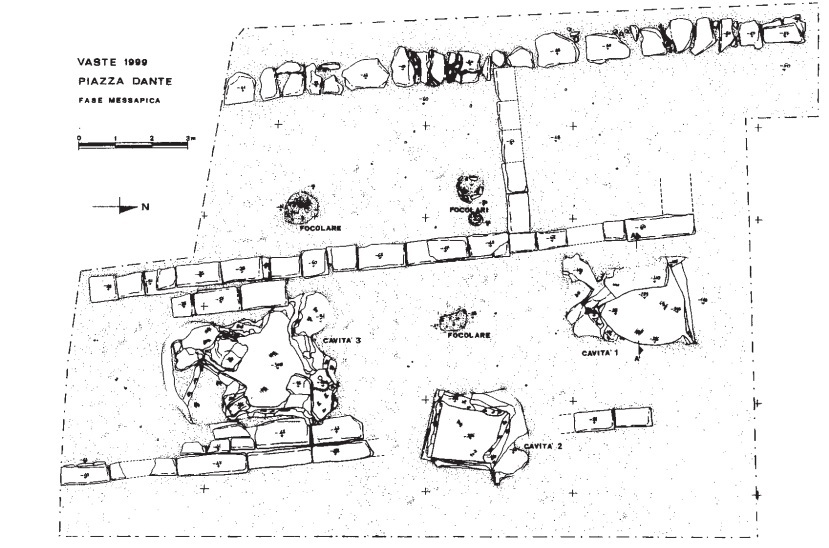 Planimetria tempio Demetra a Vaste