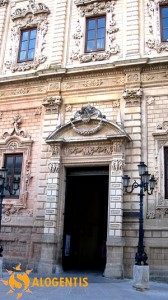 Il portale del palazzo dei Celestini