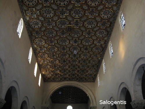 Il soffitto della cattedrale