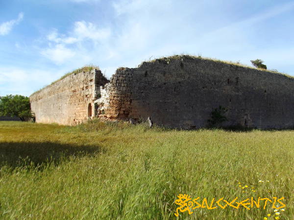 Castello di Fulcignano, Galatone - Cinta muraria